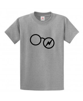 Harry The Wizard Glasses Classic Funny Unisex Kids and Adults T-Shirt for Potterhead